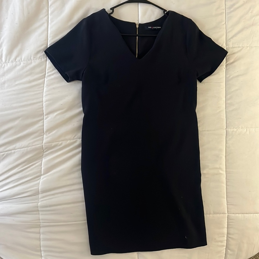 Dark Navy Blue work dress